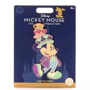 Mickey Mouse: The Main Attraction Pin – Mad Tea Party – Limited Release